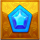 aztec gems deluxe blue gem symbol icon