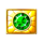 aztec gems green gem symbol icon