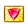 aztec gems red gem symbol icon