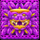 aztec gods purple symbol icon
