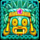 aztec gods turquoise symbol icon