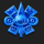 aztec magic megaways blue symbol icon