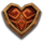 aztec tribute hearts symbol icon