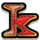 aztecs treasure k symbol icon
