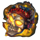 baba yaga skull symbol icon