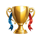 back of the net trophy symbol icon