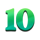 bacons bank 10 symbol icon