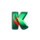 bad bass k symbol icon