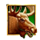 badlands elk symbol icon