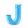 balloon pop j symbol icon