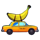 banana bash rampage taxi symbol icon