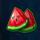 banana drop watermelon symbol icon