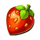 banana farm strawberry symbol icon