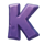 banana rush k symbol icon