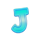banana twist j symbol icon