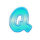 banana twist q symbol icon