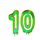 band girl 10 symbol icon