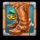bandit lady boots symbol icon
