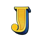 bank maker j symbol icon