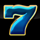 bar x triple play megaways blue 7 symbol icon