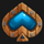 barbarian gold spade symbol icon