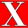 barcrest games action bank x symbol icon