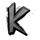 beam boys k symbol icon