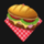 bear money sandwich symbol icon