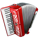 beer festival accordeon symbol icon