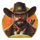 beer mania sheriff symbol icon