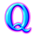 beetlejuice say it 3 times q symbol icon