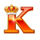 belle of the ball k symbol icon