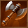 belle the blade hunter axe symbol icon
