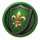 bells of glory hold and win shield symbol icon