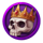 bells of glory hold and win skull symbol icon