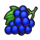 bells on fire boost grapes symbol icon