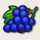bells on fire grape symbol icon
