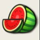 bells on fire watermelon symbol icon
