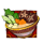 belly smackdown golden gains food symbol icon