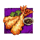 belly smackdown golden gains shrimps symbol icon