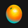 bennys the biggest game orange symbol icon