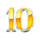 bet it on the glitz 10 symbol icon