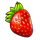 bet ole hot 40 strawberry symbol icon