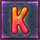 beware the deep megaways k symbol icon
