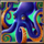 beware the shark octopus symbol icon