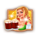 bier party blonde woman symbol icon