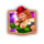 bier party woman with red hat symbol icon
