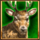 big bad bison deer symbol icon