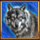 big bad bison wolf symbol icon