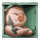 big bad wolf green pig symbol icon